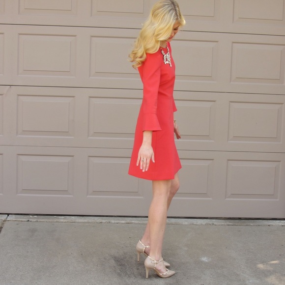 J.Crew Coral Color Dress - Picture 7 of 7
